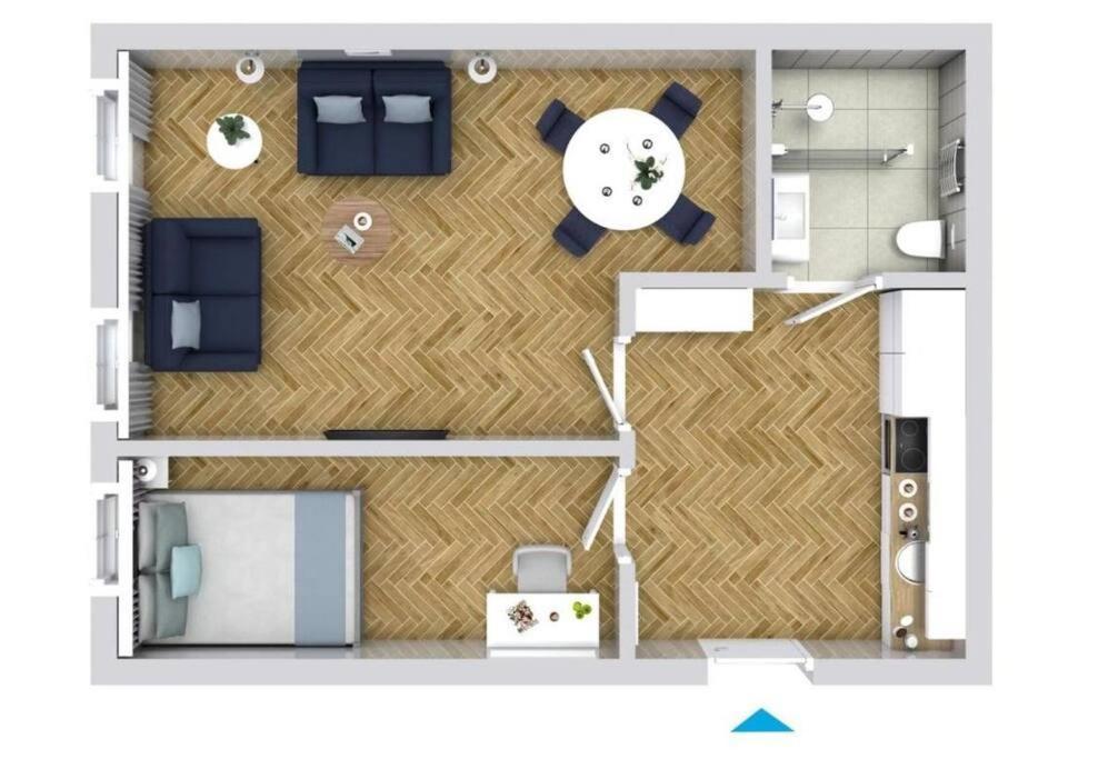 Apartamenty - Mi Happy II Varšava Exteriér fotografie